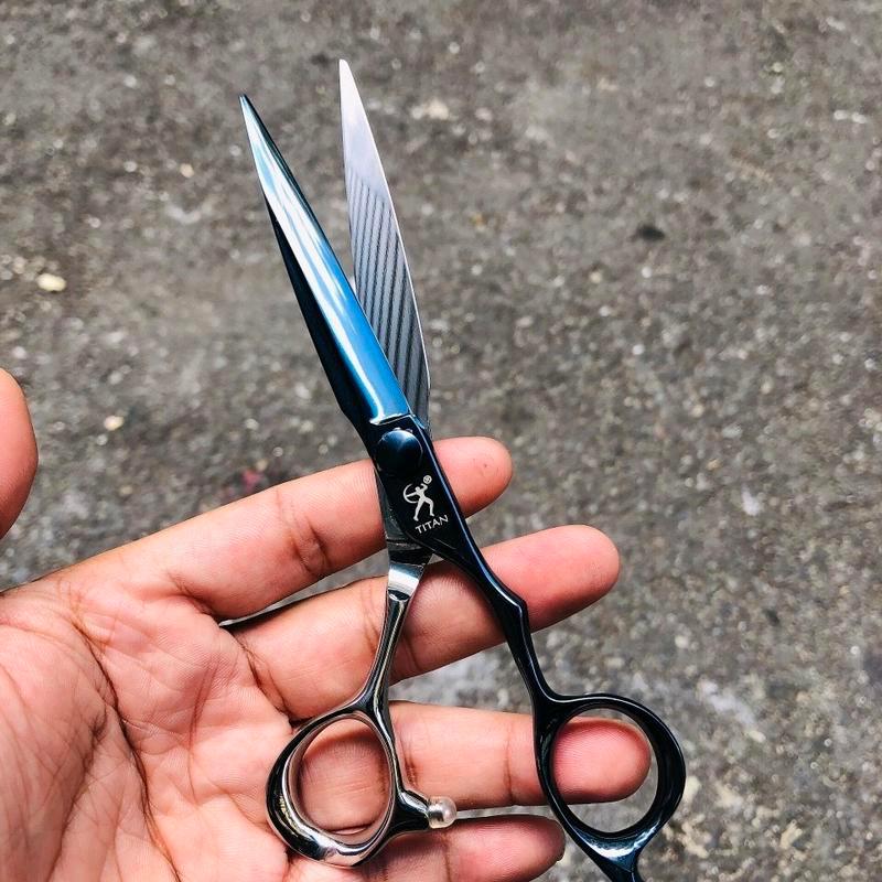 Kéo cắt tóc titan CNB63 thép VG10 size 6.3inch