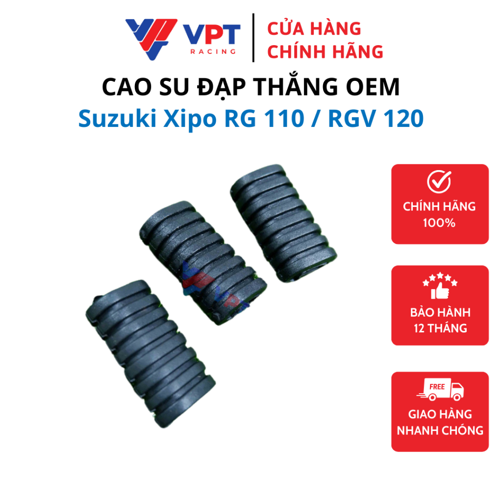 Cao su đạp thắng OEM cho xe Suzuki Xipo RG 110 / RGV 120