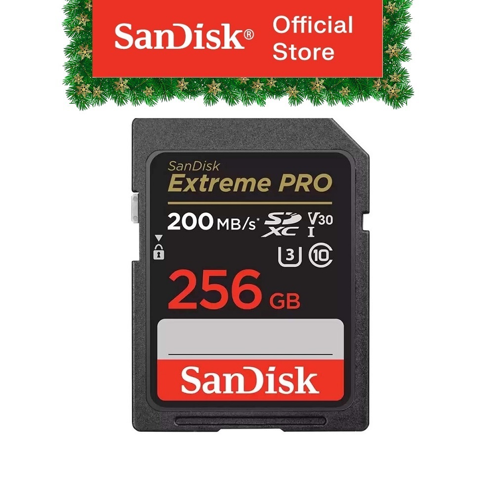 Thẻ nhớ máy ảnh SanDisk Extreme PRO SDXC 256GB UHS-I Speed Class 3 Upto 200MB/s