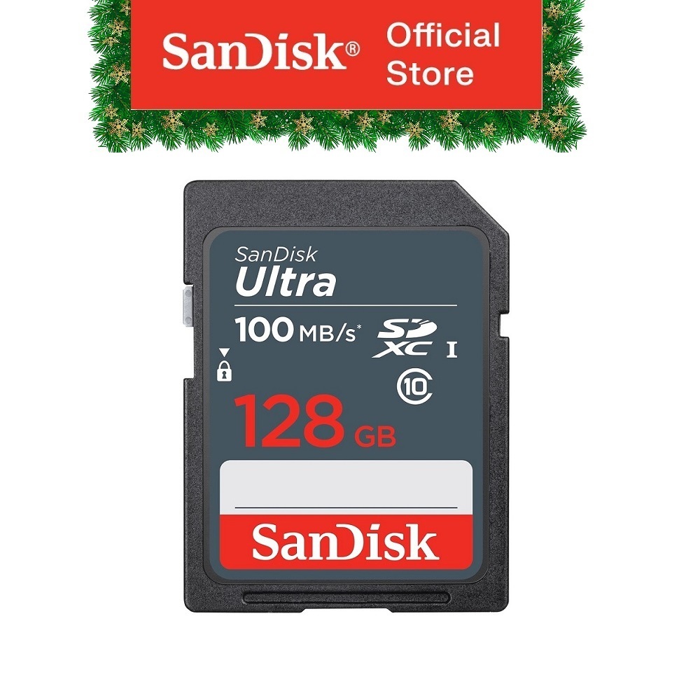 Thẻ nhớ SD Sandisk Ultra GN3 128GB 100MB/s UHS-I (cho máy ảnh)