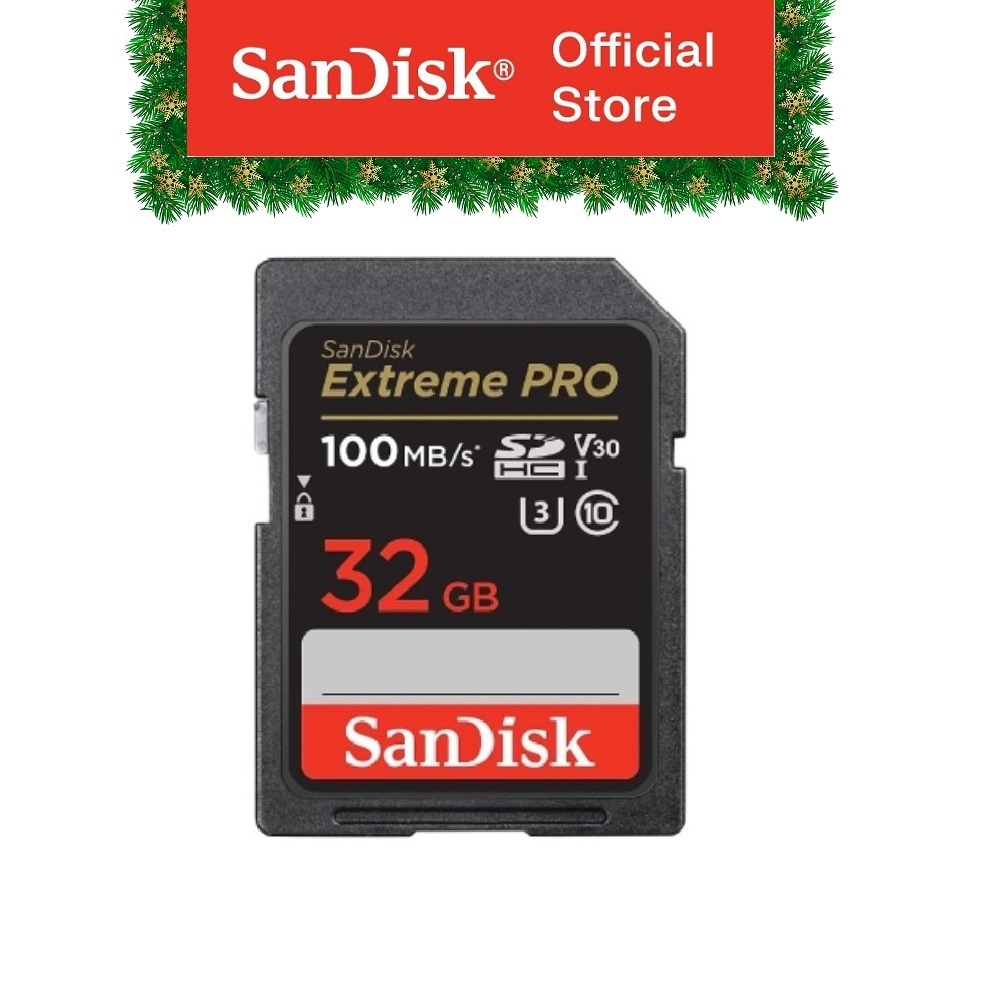 Thẻ nhớ máy ảnh SanDisk Extreme PRO SDXC 32GB UHS-I Speed Class 3 Upto 100MB/s