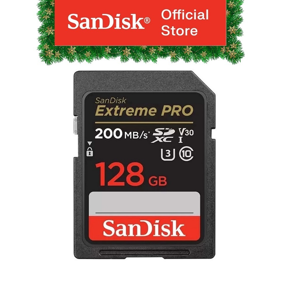 Thẻ nhớ máy ảnh SanDisk Extreme PRO SDXC 128GB UHS-I Speed Class 3 Upto 200MB/s