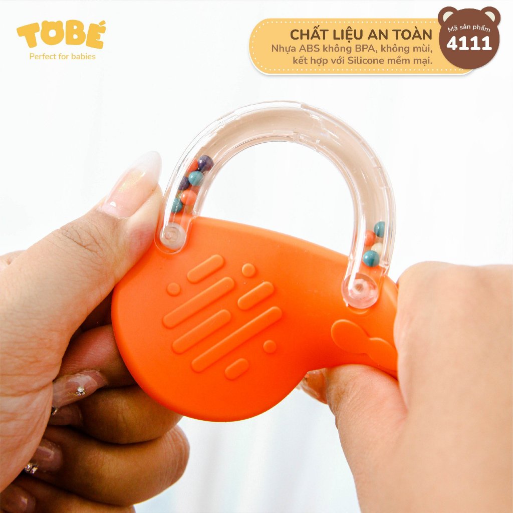 Bộ xúc xắc gặm nướu Chunky  hình vali đa năng cao cấp cho bé Lunakidsbaby