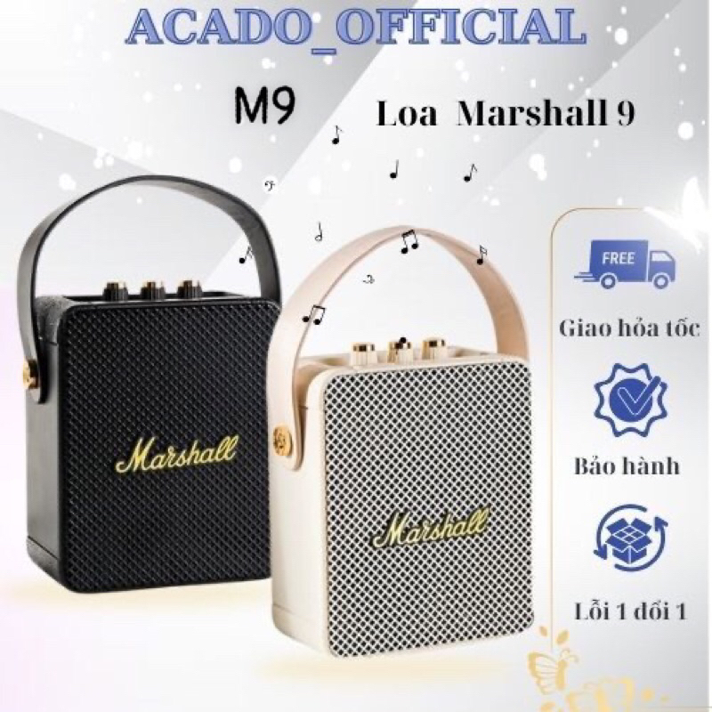 Loa Bluetooth Marshall Stockwell M9 công suất 15W