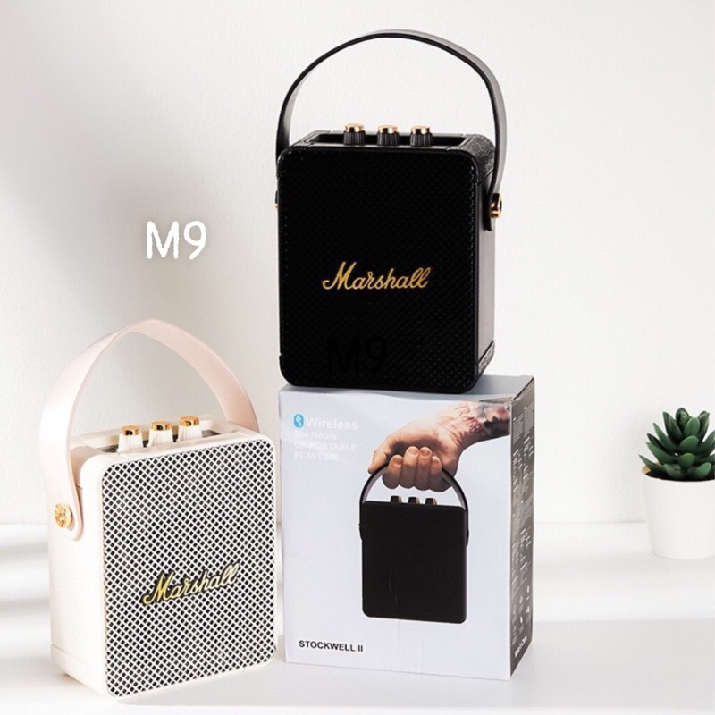 Loa Bluetooth Marshall Stockwell M9 công suất 15W