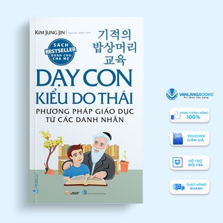 Sách vanlangbooks - dạy con kiểu do thái - phương pháp giáo dục từ các danh nhân