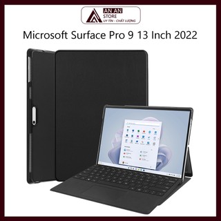 Bao da cover cho microsoft surface pro 9 13 inch 2022 hỗ trợ smart cover máy tính bảng