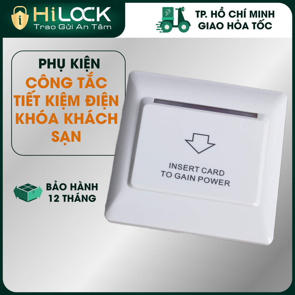 Công tắc tiết kiệm điện khách sạn HLO109