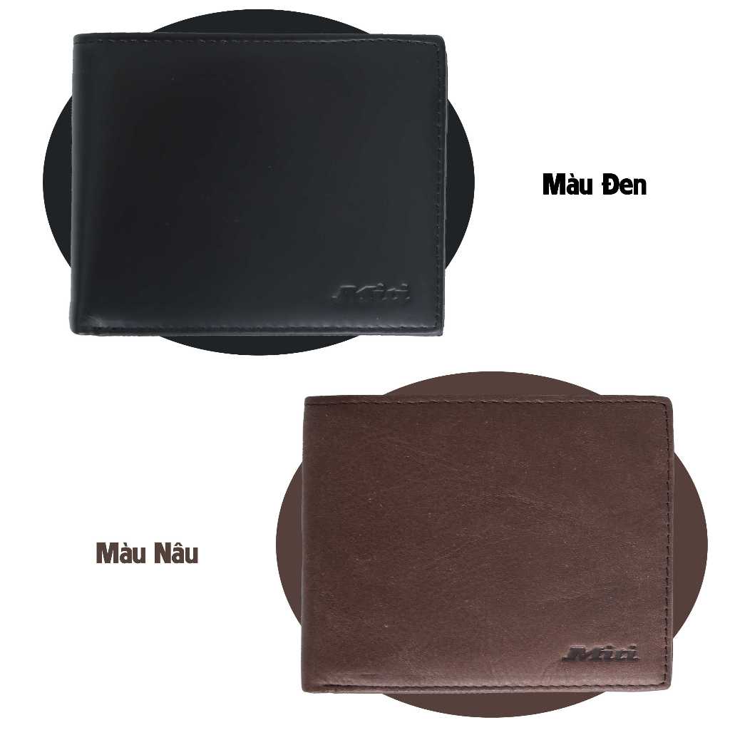 Ví Da Nam VN077 MITI thiết kế đơn giản