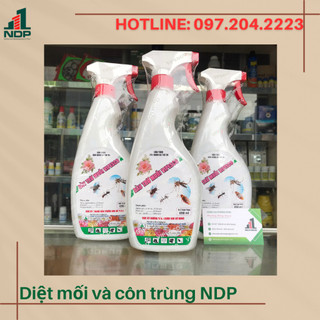 Bình xịt muỗi Vipesco - bình xịt pha sẵn tiện dụng, hương thơm tự nhiên dễ chịu 650ml