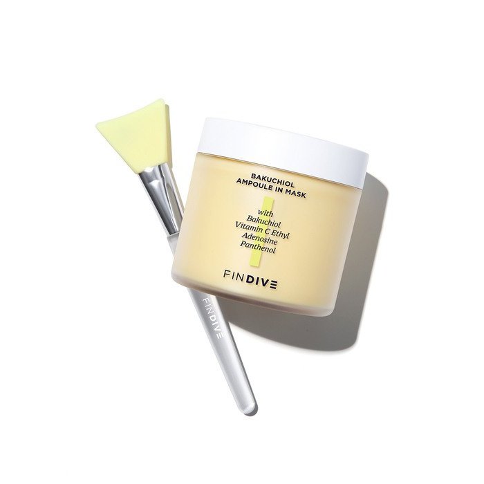A223_Mặt Nạ Dạng Kem Tinh Chất Bakuchiol Ampoule In Mask Findive Hũ 200ML