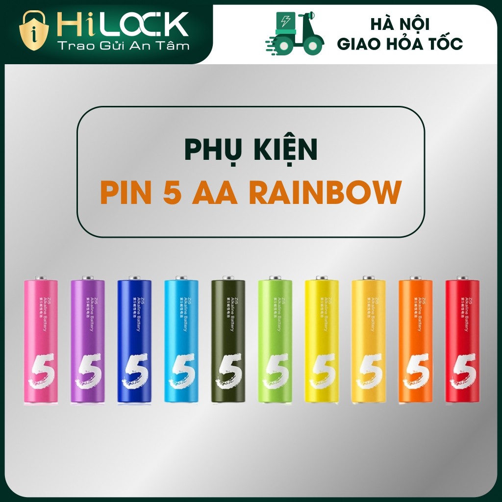 Pin tiểu AA số 5 Rainbow (hộp 10 viên)