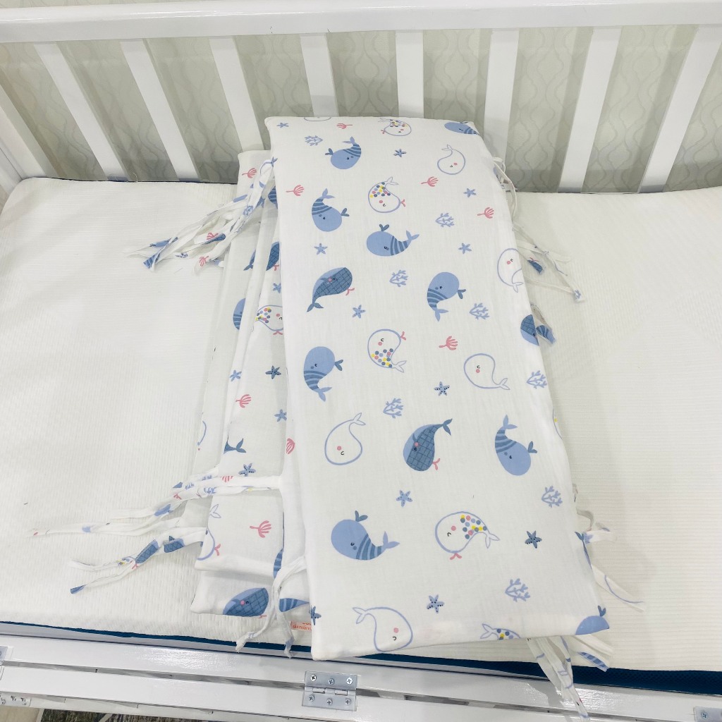 Bông Tấm Lồng Quây Chắn Cũi Em Bé GoldCat