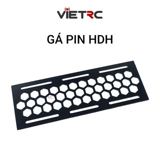 [VIETRC] Đế ( gá ) pin epoxy HDH  cho tàu/cano điều khiển từ xa