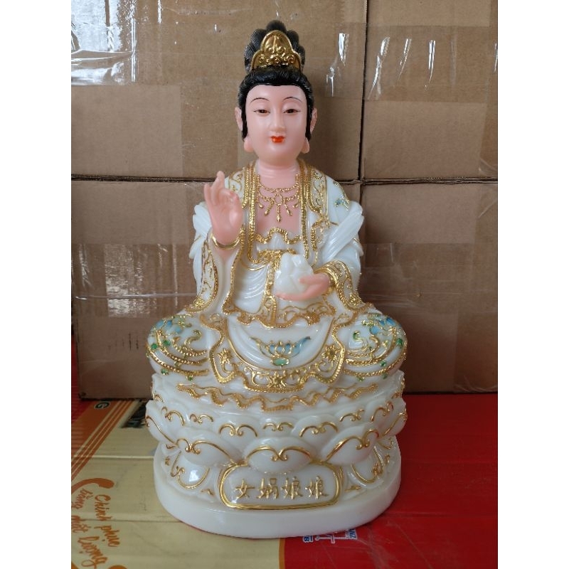 Tượng Nữ Oa Nương Nương cao 30cm