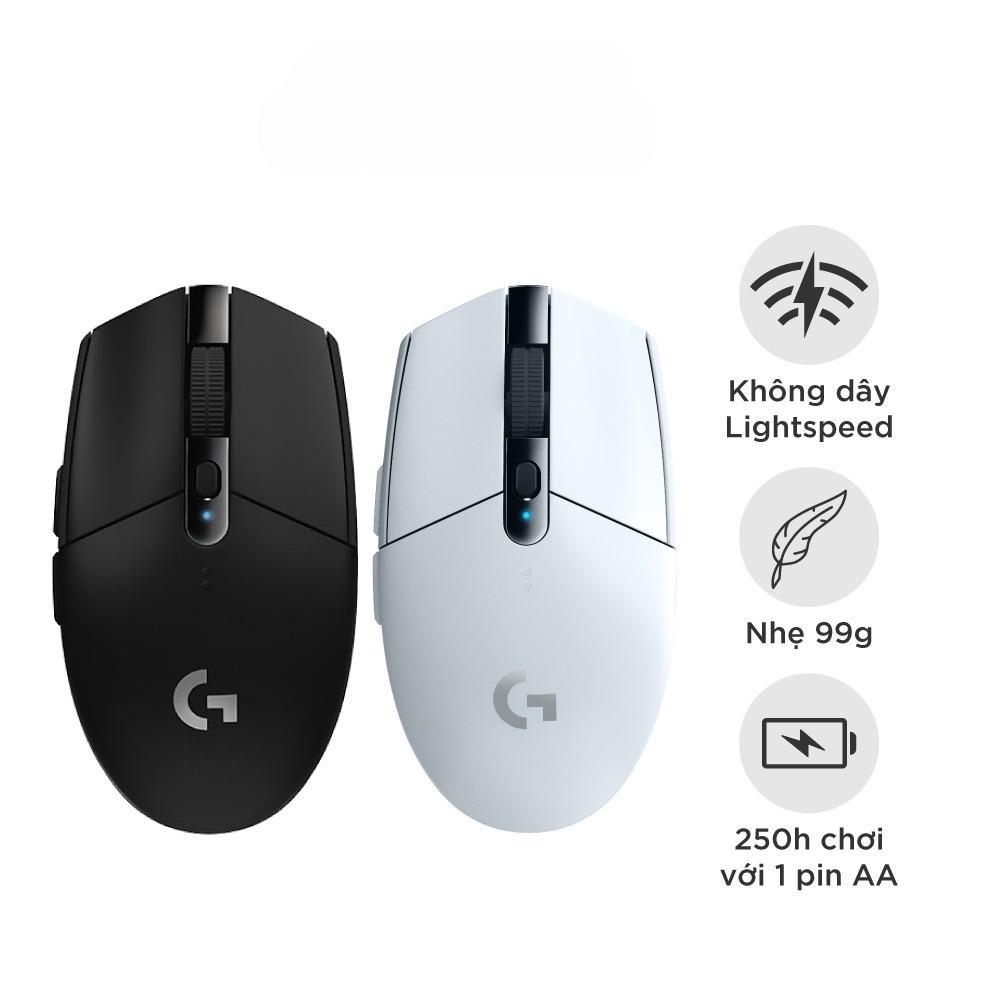 Chuột game không dây Logitech G304 - nhẹ, 6 nút lập trình, onboard memory, pin 250h