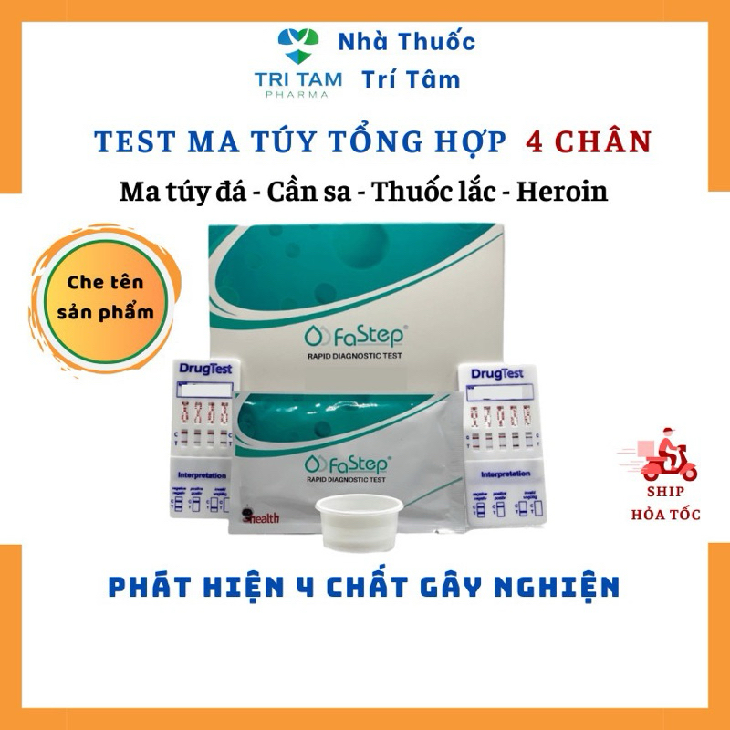 Que test ma tuý Fastep USA test nhanh độ chính xác cao -