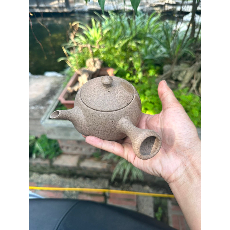 AHS 64 Ấm Trà Đạo Gốm Hồng Sa Bát Tràng Tánh Không Đường Vũ Dung Tích 300 Ml (Ấm Lẻ)