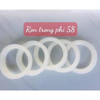 Ron (gioăng) silicon trong chịu nhiệt phi 58 dùng cho máy nước nóng năng lượng mặt trời