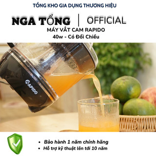 [Freeship+ Mã GG] Máy Vắt Cam Rapido, Tự Đổi Chiều, Công Suất 40w