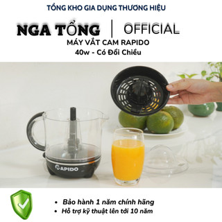 [Freeship+ Mã GG] Máy Vắt Cam Rapido, Tự Đổi Chiều, Công Suất 40w