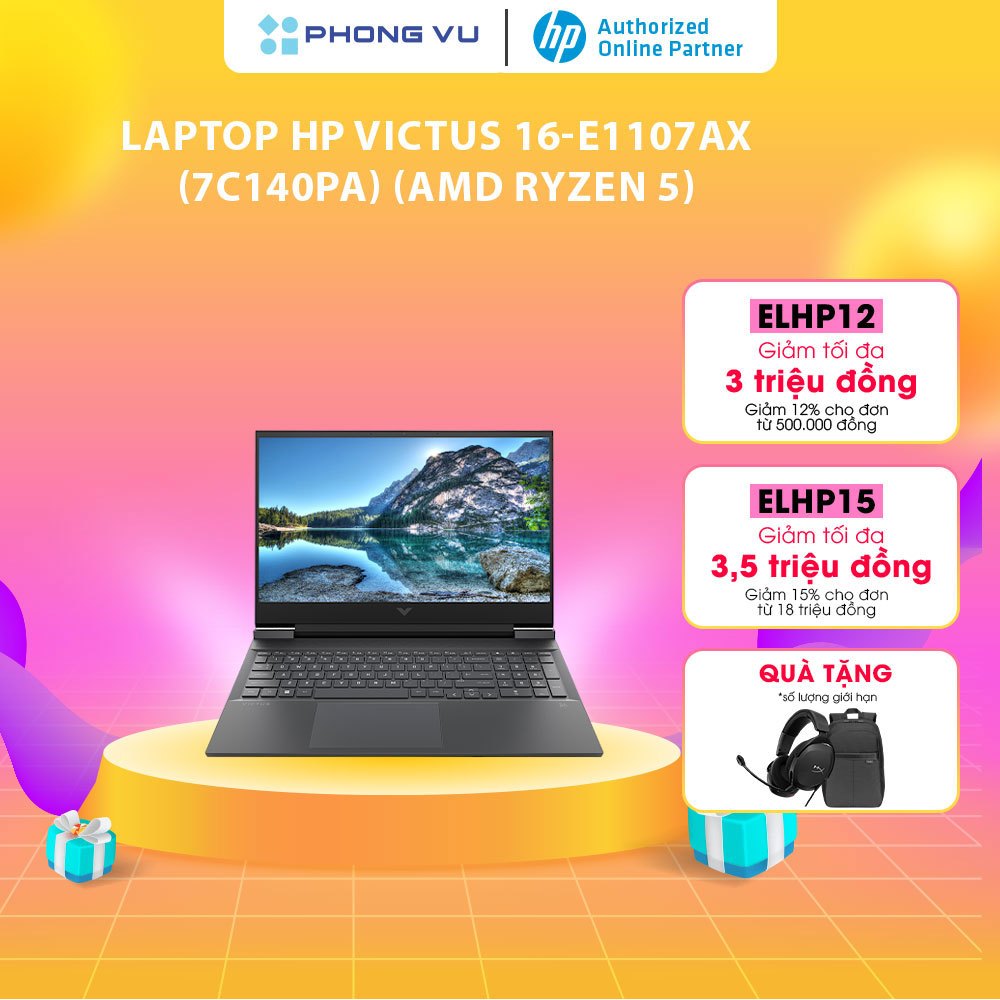 Laptop HP Victus 16-e1107AX    - Bảo hành 12 tháng