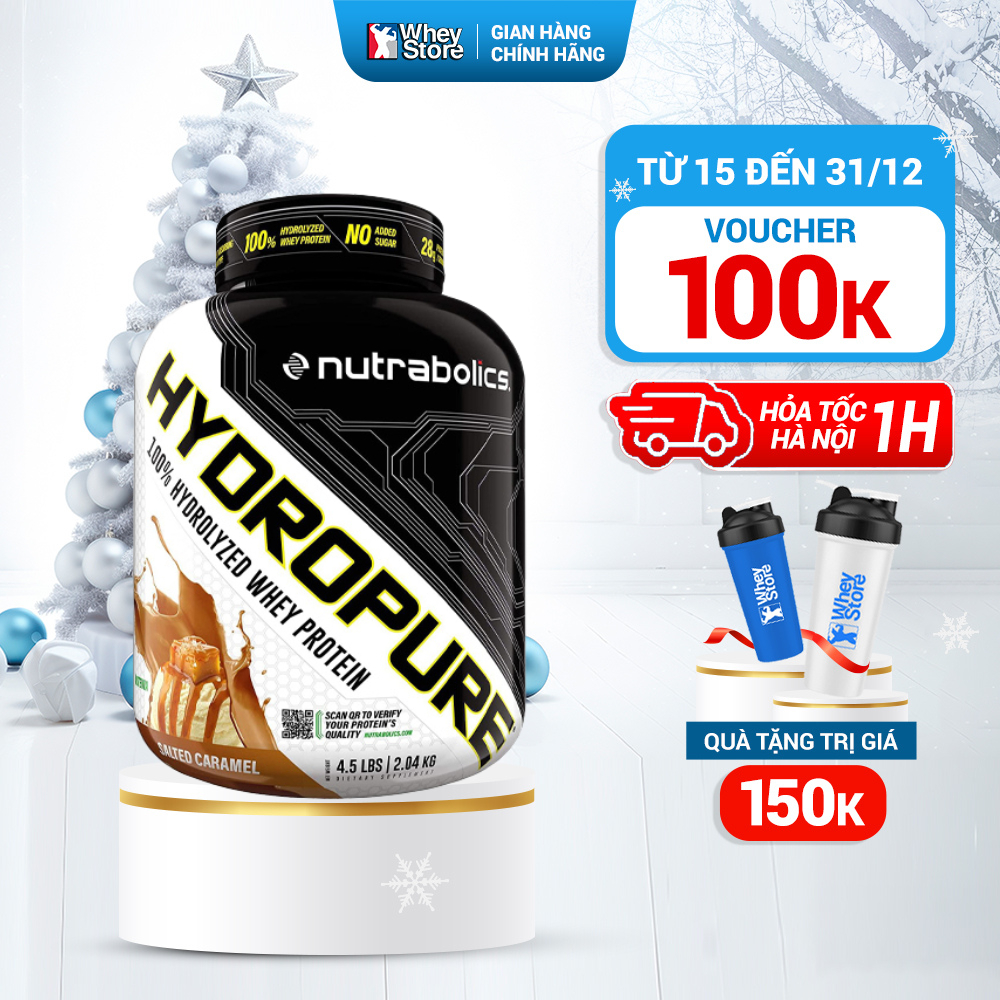 Sữa Tăng Cơ Bắp Nutrabolics Hydropure 4.5lbs (2.04kg) Chính Hãng
