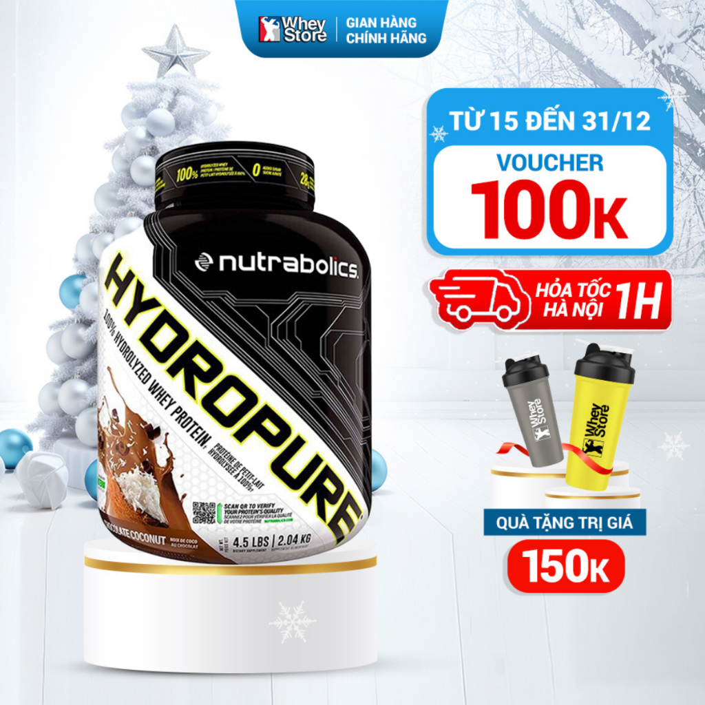Sữa Tăng Cơ Bắp Hydropure Nutrabolics 4.5lbs Chính Hãng