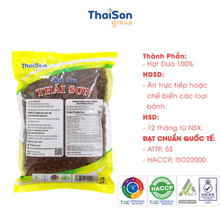 Hạt Dưa Rang Củi Thái Sơn ThaiSon Group gói 500g, gói 1kg