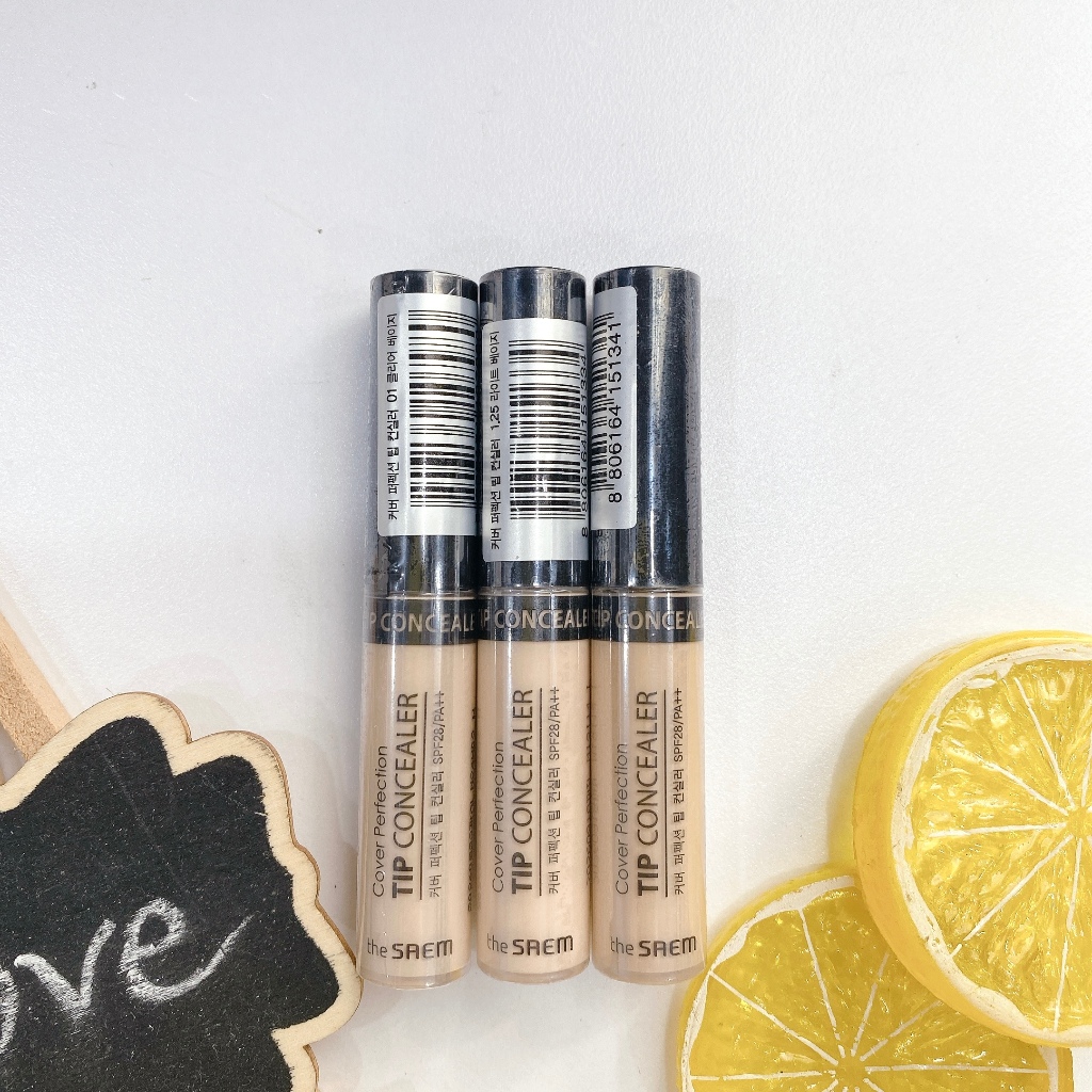 Kem Che Khuyết Điểm The Seam Cover Perfection Tip Concealer SPF28 PA++ 6.5g