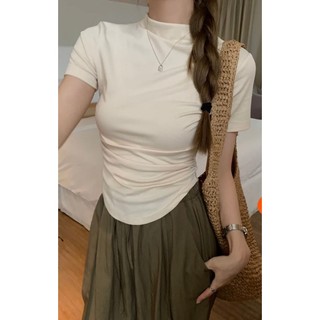 Áo thun bo eo Choose Us phong cách hàn quốc chất vải cao cấp thoáng mát cổ tròn vừa vặn