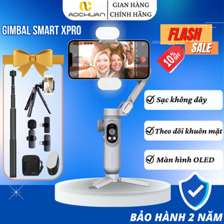  Gimbal AOCHUAN Smart X Pro Tay cầm chống rung điện thoại chính hãng Gymbal chống rung khi chụp ảnh 