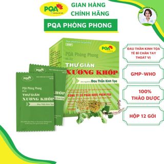 Phòng Phong PQA Thư giãn xương khớp - đau nhức xương khớp do thoái hóa khớp, thần kinh tọa.