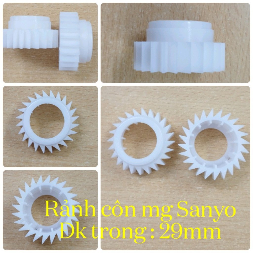 Bánh răng côn  hộp số máy giặt LG, SANYO, Panasonic