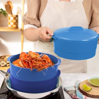 Xửng hấp 3 tầng Steam It - Tupperware