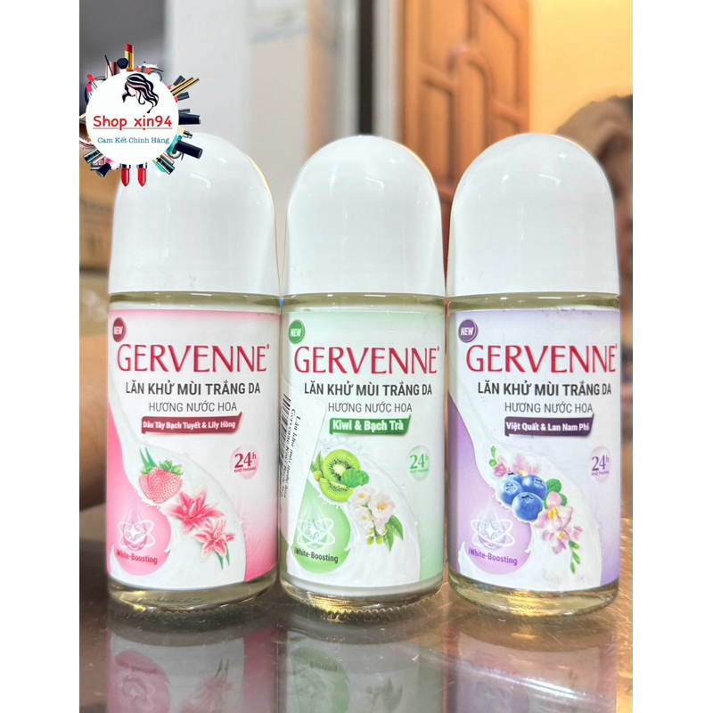 Lăn Khử Mùi-Xà Bông TẮM GERVENNE Trắng Da Hương Nước Hoa 50ml -CHÍNH HÃNG