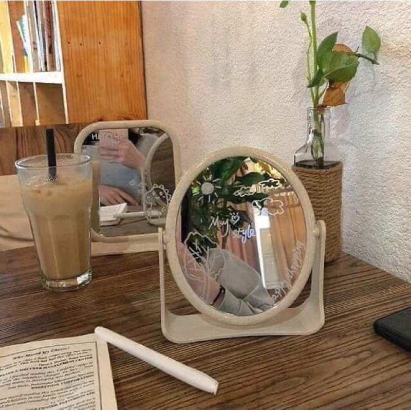 Gương để bàn trang điểm