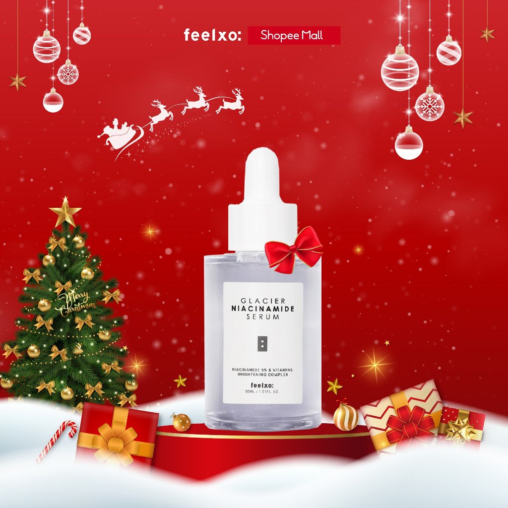 Serum Trắng Da Feelxo Niacinamide 5% Vitamin Tổng Dung Tích 30ml, Tinh Chất Dưỡng Da Sáng Và Đều Màu