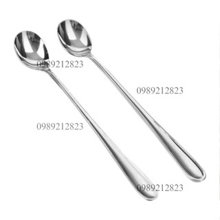 Thìa sinh tố inox cán dài, thìa chanh inox không gỉ