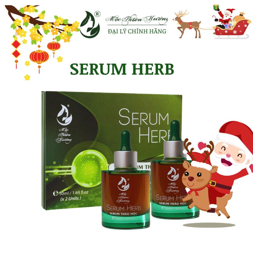 Serum Thảo Mộc Ngừa Mụn, Giảm Thâm Mụn, Trắng Da, Kiềm Dầu Nhờn 100ml | Mộc Thiên Hương