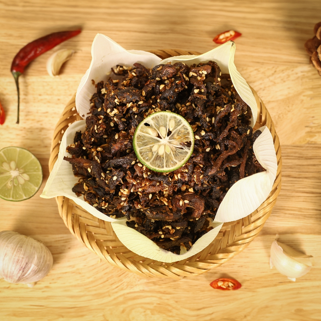 Khô Nấm Bào Ngư Rim Mè Anno Food Dai Ngon, Giàu Dinh Dưỡng