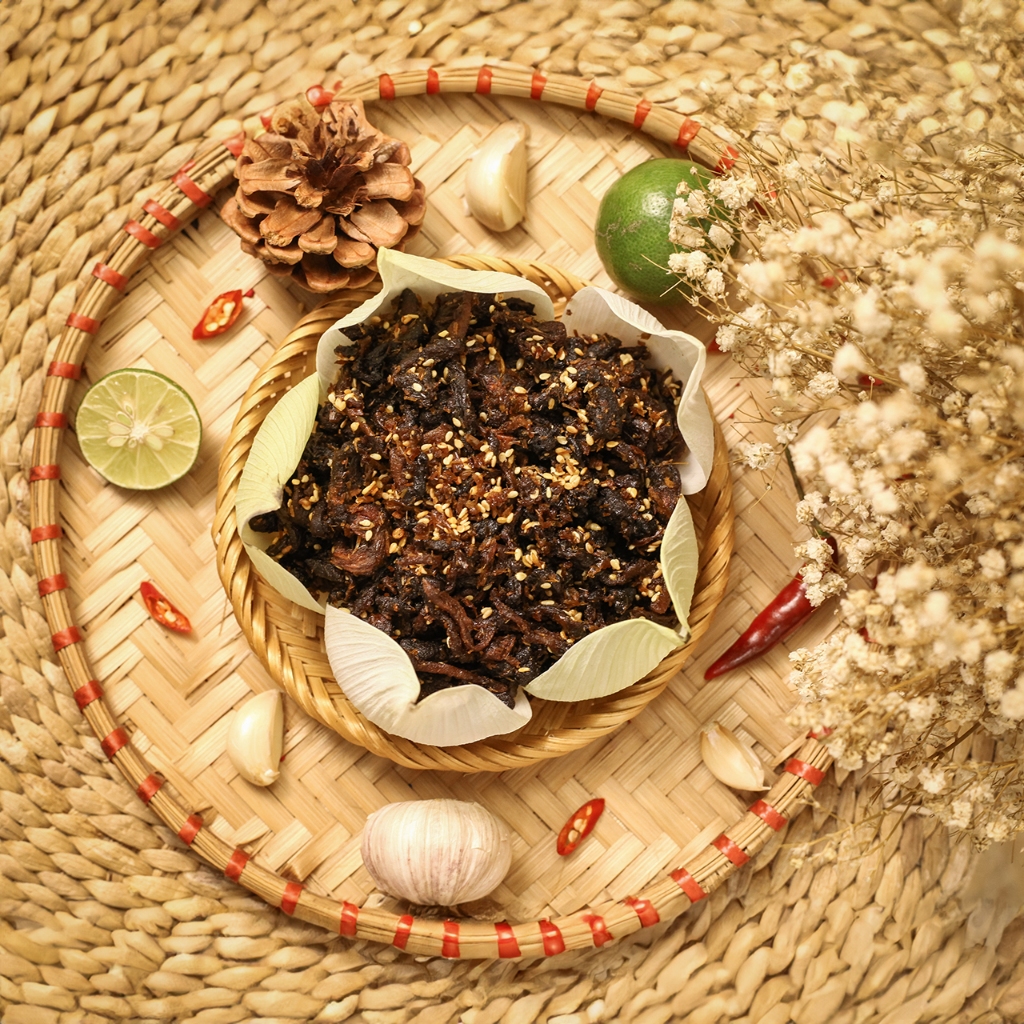 Khô Nấm Bào Ngư Rim Mè Anno Food Dai Ngon, Giàu Dinh Dưỡng