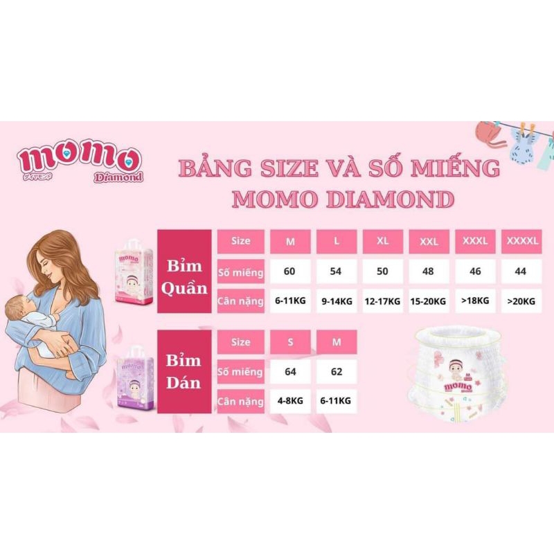 1 Bỉm momo Diamond
