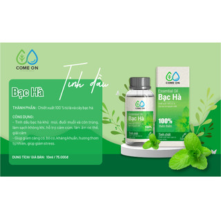 Tinh dầu Bạc Hà ComeOn 10ml