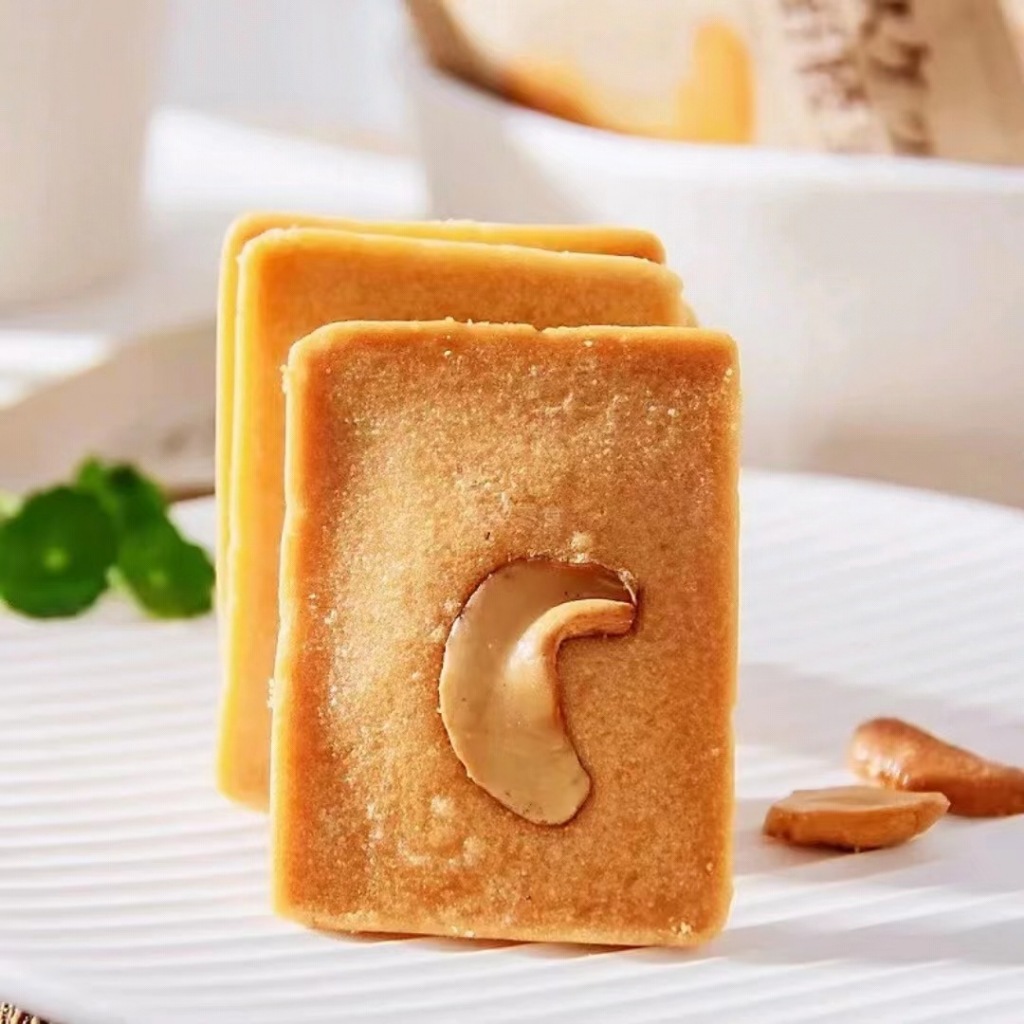 Bánh Quy Giòn Mix Hạt Dinh Dưỡng, Bánh Quy Hạt Nagano Nut Cake Hộp 390G ~ 45c, Bánh Hạt Điều / Bánh Hạnh Nhân