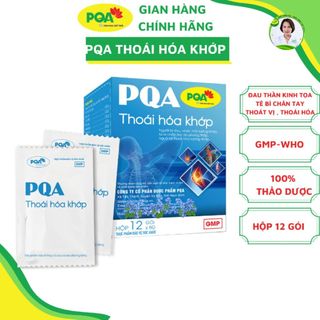 Thoái hóa khớp PQA Hỗ trợ người bị thoái hóa xương khớp, thoái hóa đốt sống lưng, đốt sống cổ