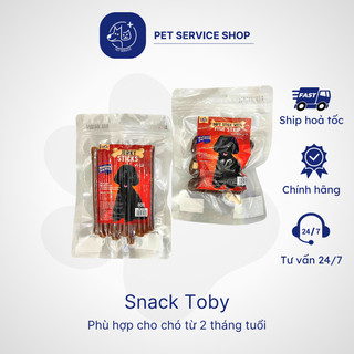  Snack Toby cho chó nhiều loại gói 80g