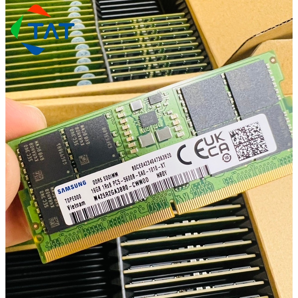 Ram Laptop DDR5 16GB 8GB 4800 5600Mhz Samsung Hynix Micron Chính hãng - Bảo hành mặc định 3 năm 1 đổ