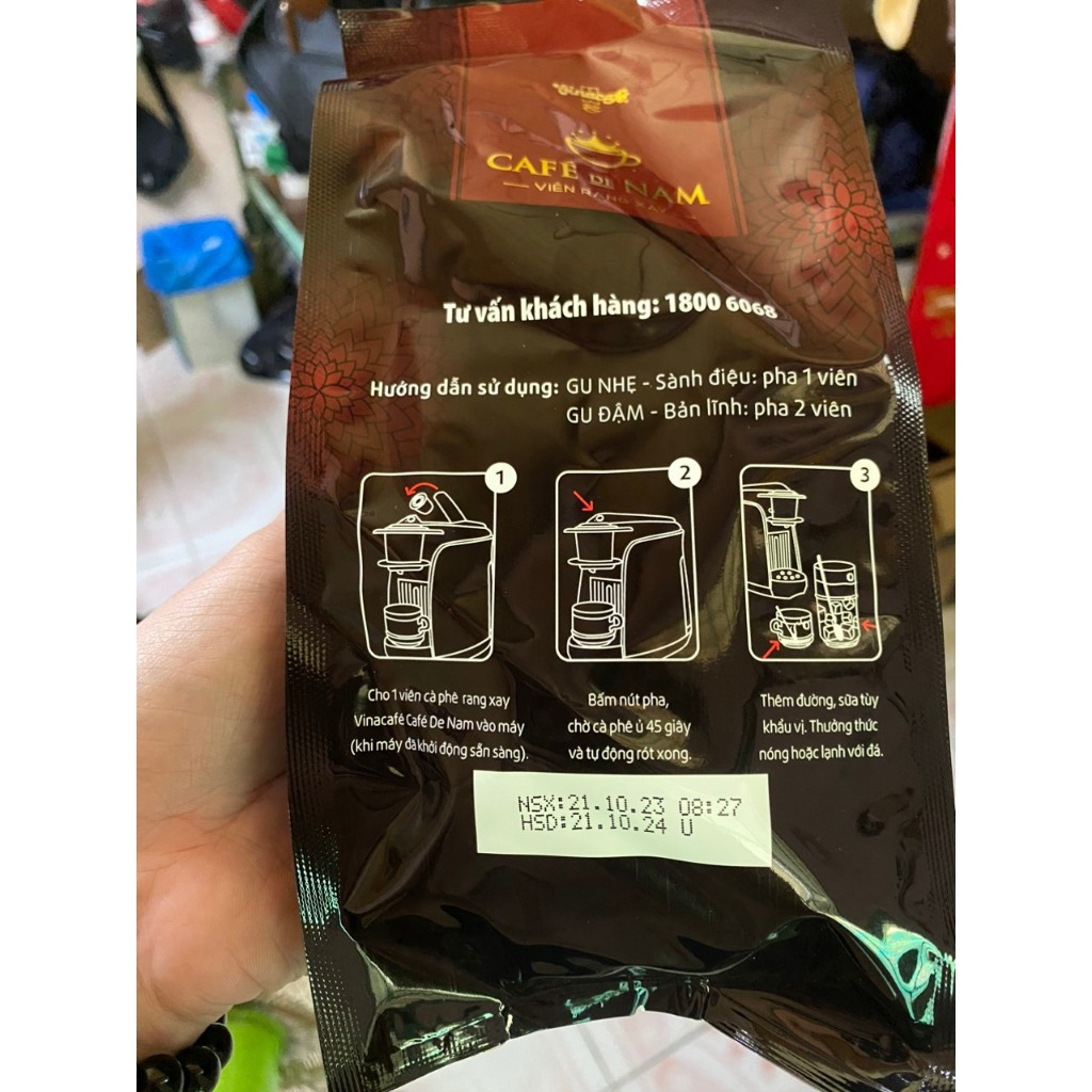 Cafe viên nén Nespresso DENAM - Vinacafe