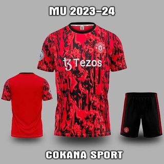 Áo bóng đá clb manu 24 - bộ quần áo bóng đá clb mu đỏ sân nhà 2024